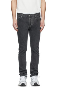 Han Kjobenhavn - Black Stonewash Lean-Fit Jeans