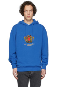 Han Kjobenhavn - Blue Artwork Hoodie