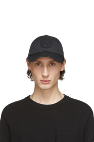 Stone Island - Black Logo Cap