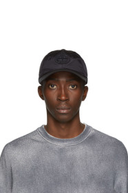 Stone Island - Black Logo Cap