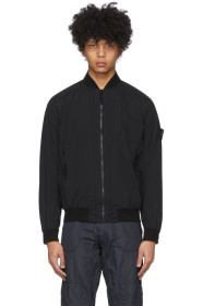 Stone Island - Black Packable Skin Touch Jacket