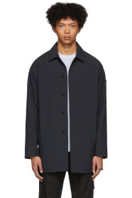 Stone Island - ネイビー Ghost Mac コート