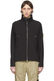 Stone Island - ブラック ショート ジャケット