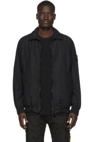 Stone Island - Blouson noir Naslan Light Watro