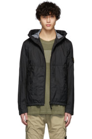 Stone Island - Black Membrana 3L TC Hooded Jacket
