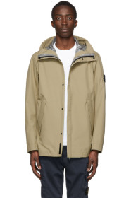 Stone Island - Beige Hooded Jacket