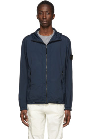 Stone Island - Navy Skin Touch Packable Jacket