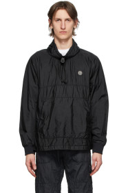 Stone Island - Black Metal Smock Jacket