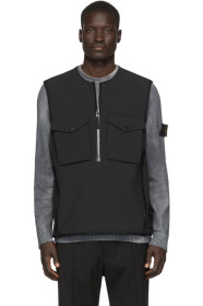 Stone Island - Veste extensible noire 5L