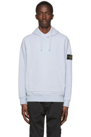 Stone Island - Blue Pullover Hoodie