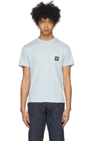 Stone Island - Blue Pocket Logo T-Shirt