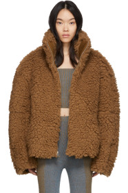 Eckhaus Latta - Brown Yeti Jacket