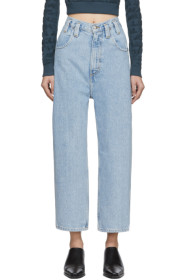 Eckhaus Latta - Blue Baggy Jeans