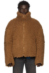 Eckhaus Latta - Brown Yeti Jacket