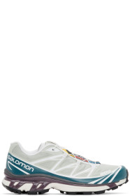 Salomon - Green & Blue Limited Edition XT-6 ADV Sneakers