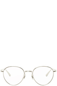 Oliver Peoples The Row - 银色 Brownstone 2 眼镜