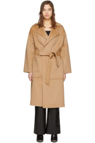 Nanushka - Tan Alamo Coat