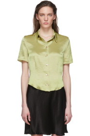 Nanushka - Green Clare Shirt