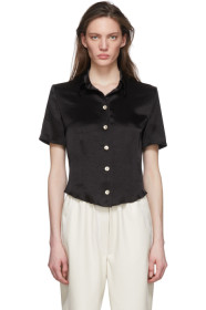 Nanushka - Black Clare Shirt