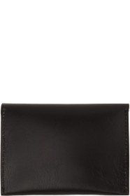 Cherevichkiotvichki - Portefeuille noir Double Pocket