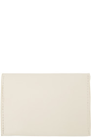 Cherevichkiotvichki - White Double Pocket Wallet