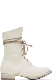 Cherevichkiotvichki - White Overlap Boots