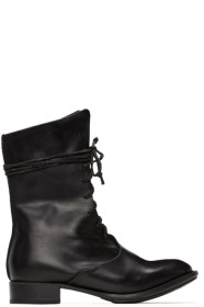 Cherevichkiotvichki - Black Overlap Boots