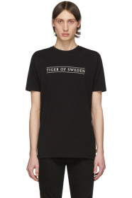 Tiger of Sweden Jeans - Black Fleek Logo T-Shirt