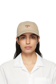 Noah NYC - Casquette beige Winged Foot