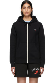 Noah NYC - Black Lightweight Zip Hoodie