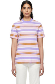 Noah NYC - Pink Surf Stripe T-Shirt