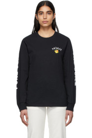 Noah NYC - Black 'Pure Juice' Long Sleeve T-Shirt