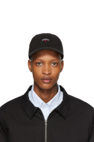 Noah NYC - Casquette noire Core Logo Rugby