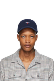 Noah NYC - Casquette bleu marine Core Logo Rugby