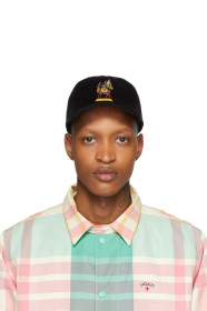 Noah NYC - Casquette en velours côtelé noire Wind God
