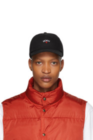 Noah NYC - Casquette en toile noire Core Logo