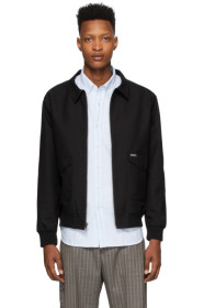 Noah NYC - Blouson aviateur noir Grid