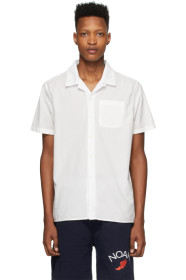 Noah NYC - White Watercolor Floral Shirt