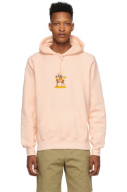 Noah NYC - Pull à capuche et manches raglan rose Vayu