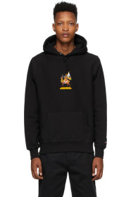 Noah NYC - Black Vayu Raglan Hoodie