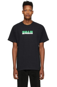 Noah NYC - T-shirt noir Gradient Logo