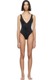 Solid & Striped - Black 'The Michelle' One-Piece Swimsuit