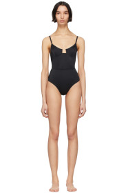 Solid & Striped - Black 'The Veronica' One-Piece Swimsuit