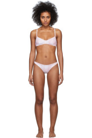 Solid & Striped - Pink Tie-Dye 'The Rachel' Bikini