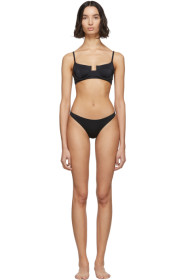 Solid & Striped - Black 'The Harley' Bikini