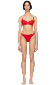 Solid & Striped - Red 'The Harley' Bikini