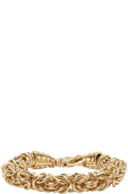 Emanuele Bicocchi - Gold Byzantine Chain Bracelet