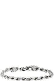 Emanuele Bicocchi - Silver Tiny Rope Bracelet