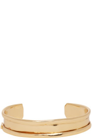 Emanuele Bicocchi - Gold Open Cuff Bracelet