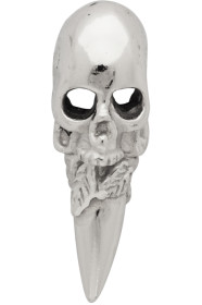 Emanuele Bicocchi - Silver Single Skull Stud Earring